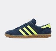 adidas Originals Hamburg Trainer - Navy - Size 6