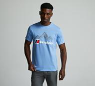 Berghaus Peak Logo T-Shirt - Blue - Size S