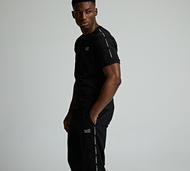 EA7 Logo Tape Series T-Shirt - Black - Size M