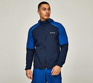 Columbia Tech Nylon Hoodie - Grey - Size S