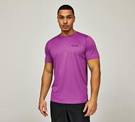 Columbia Hike Crewneck T-Shirt - Purple - Size XS