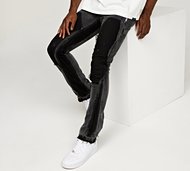 Lorenzo Carpenter Flare Jean - Grey - Size 38