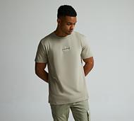 Calvin Klein Jeans Monologo T-Shirt - Beige - Size XS