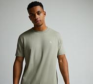 Calvin Klein Jeans Painted T-Shirt - Green - Size XS