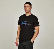 Tommy Jeans Graffiti Signature Logo T-Shirt - Black - Size M