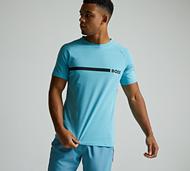 BOSS RN Slim Fit T-Shirt - Blue - Size M