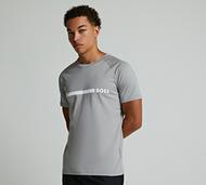 BOSS RN Slim Fit T-Shirt - Grey - Size M