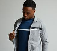 BOSS Authentic Full Zip Jacket - Black - Size S