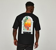 Belier Sunset View T-Shirt - Black - Size S