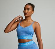 Montirex Womens Icon Lite Bra Top - Blue - Size XS