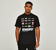 RMDY Sports Graphic T-Shirt - Black - Size XS