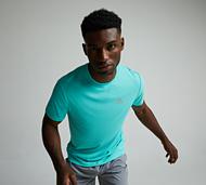 Montirex Peak Gridded T-Shirt - Blue - Size S