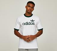 adidas Originals Simple Logo T-Shirt - White - Size XS