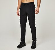 Faded Store Stretch Cargo Pant - Black - Size S