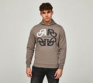 Alessandro Zavetti Capacci Overhead Hoodie - Brown - Size XS