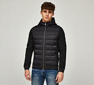 Alessandro Zavetti Petrelli 3.0 Quilted Hooded Hybrid Jacket - Black - Size XS