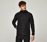 Alessandro Zavetti Petrolio Full Zip Woven Jacket - Black - Size XS