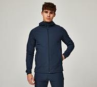 Alessandro Zavetti Petrolio Full Zip Woven Jacket - Navy - Size XS