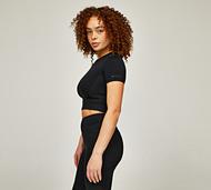 Monterrain Womens Altitude 2.0 Baby T-Shirt - Black - Size XS