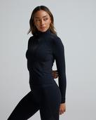 Monterrain Womens Altitude 2.0 Full Zip Track Jacket - Black - Size M