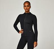 Monterrain Womens Altitude 2.0 Full Zip Track Hooded Jacket - Black - Size XS