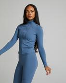 Monterrain Womens Altitude 2.0 Full Zip Track Jacket - Blue - Size XS