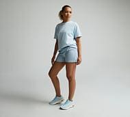 Monterrain Womens Energy Woven Running Short - Blue - Size S