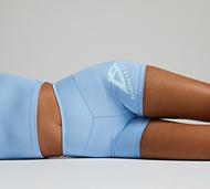 Monterrain Womens Glide Cycling Short - Blue - Size XS