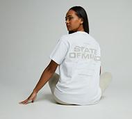 Monterrain Womens State Of Mind T-Shirt - White - Size XS