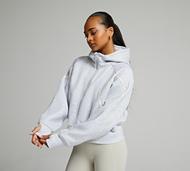 Monterrain Womens Mantra Fleece Zip Thru Hoodie - Grey - Size XS