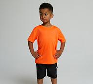 Monterrain Nursery Drift T-Shirt and Cargo Shorts Suit - Orange - Size 4-5Y