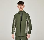 Zavetti Canada Junior Verozo Full Zip Hoodie - Green - Size L/B