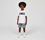 Zavetti Canada Nursery Ovicini Reflective Short Suit - White - Size 6-7Y