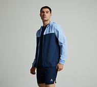 New Balance Woven Full Zip Jacket - Blue - Size XS