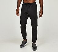 Closure London Utility Woven Cargo Pant - Black - Size XS