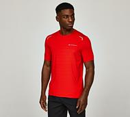 Monterrain Lyder 3.0 Space Dye T-Shirt - Red - Size XS