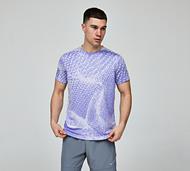 Monterrain Quantum Jacquard T-Shirt - Purple - Size 2XL