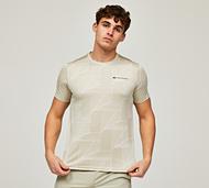 Monterrain Theory Jacquard T-Shirt - Beige - Size XS