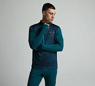 Monterrain Descent 2.0 Quarter Zip Top - Green - Size XS