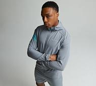 Monterrain Distance Woven Hoodie - Grey - Size XS