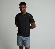 Monterrain Lyder 3.0 Space Dye T-Shirt - Black - Size XS