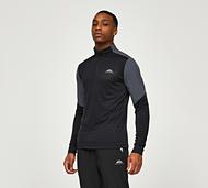 Trailberg Triathlon Quarter Zip Top - Black - Size S