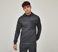 Zavetti Canada Saletto Zip Through Hoodie - Grey - Size M