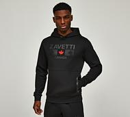 Zavetti Canada Cirico Overhead Hoodie - Black - Size S
