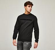 Alessandro Zavetti Marconi Sweatshirt - Black - Size L