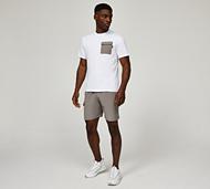 Closure London Nylon Pocket T-Shirt and Short Set - White - Size M