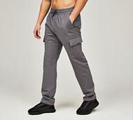 Closure London Ripstop Open Hem Cargo Pant - Grey - Size M