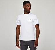Closure London Pocket Script Logo T-Shirt - White - Size XS