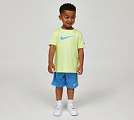 Nike Nursery Dri-FIT T-Shirt and Shorts Set - Green - Size 4-5Y