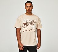 Forever Club Cherub T-Shirt - Beige - Size M